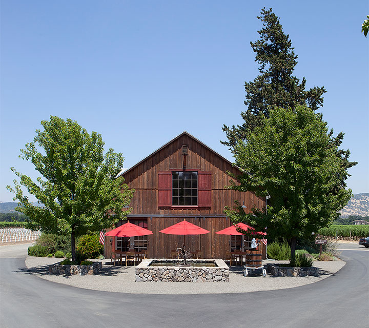 Our Hospitality Center is Housed
in a Converted 1920's Redwood Barn
